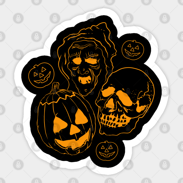 Season of the Witch Sticker by Thrill of the Haunt